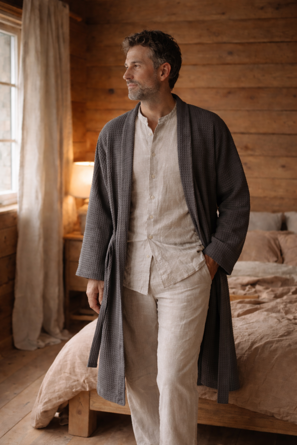 MEN'S LINEN LOUNGEWEAR